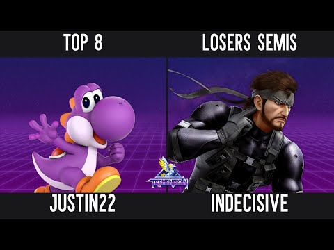 TREMENDICON 2022 - indecisive (Snake) vs. Justin22 (Yoshi) - Losers Semis
