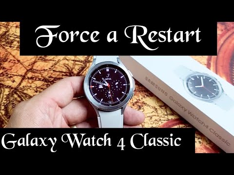Galaxy Watch 4 Classic: How to Force a Restart (Forced Restart)