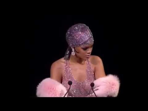 Rihanna Fashion Icon Award speech