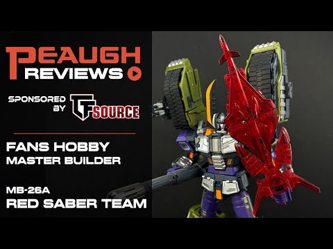 Video Review: Fans Hobby MB-26A THE RED SABER TEAM