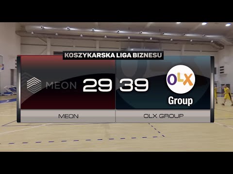 Meon vs OLX Group - XIV kolejka - I Liga Poznań - Koszykarska Liga Biznesu