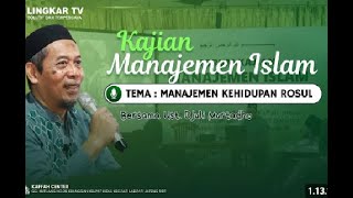 Manajemen Kehidupan Rosul