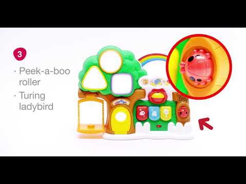 Sorteris Attīstoša māja (spāņu val.) WINFUN Lights N Sounds Sorter Treehouse CB46317