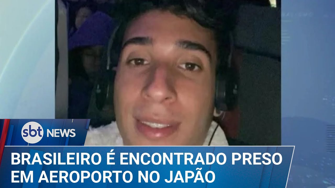 SBT News: Brasileiro desaparecido é encontrado preso em aeroporto do Japão