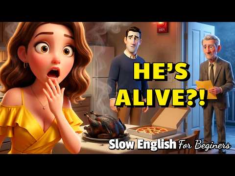 Why Did Dad Lie About Grandpa? | Easy English Listening Practice (A2 Level)