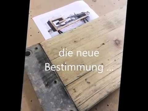 Möbel aus Gerüstbohlen