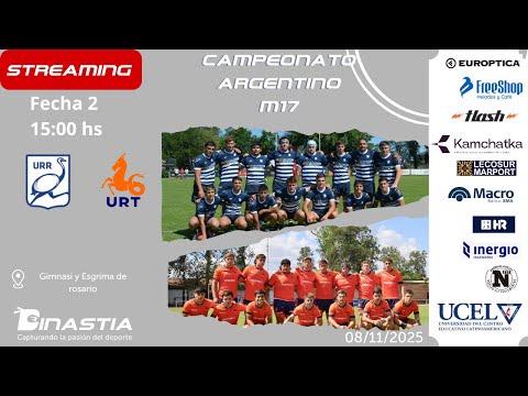 URR vs URT | Campeonato Argentino M17 – Fecha 2 – EN VIVO