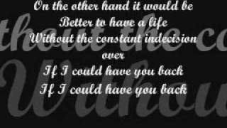 If I Could Have You Back - Aly &amp; Aj