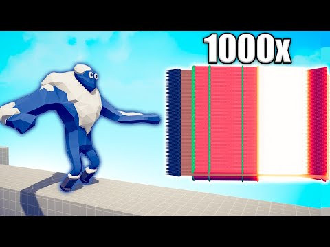 1000x OVERPOWERED FIREWORK ARCHER vs UNITS - TABS | Totally Accurate Battle Simulator 2024