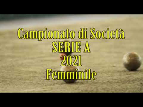 Bocce : Calendario Serie A Femminile 2021 Specialità Volo