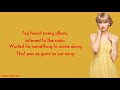 OUR SONG - TAYLOR SWIFT (Lyrics)