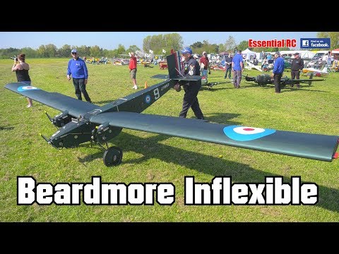 Giant Scale RC RAF 'BEARDMORE INFLEXIBLE' BOMBER ! (3 x ZENOAH 38 ENGINES and 21 FT WINGSPAN)