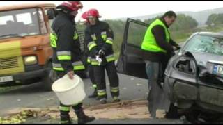 preview picture of video 'Śmiertelny wypadek między Gilowem a Niemczą 19X2010 DOBA.PL'