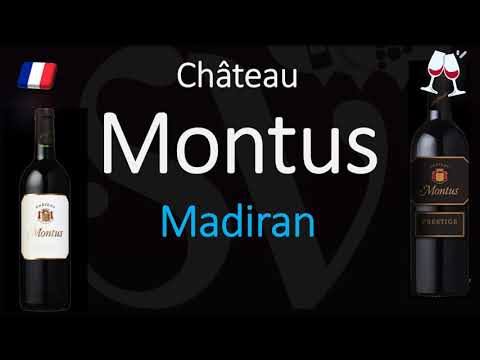 How to Pronounce Château Montus? (Madiran) French Wine Pronunciation (Tannat by Brumont)