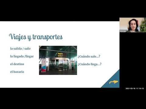 Spanish for Camino Lesson: Travel and Transportation (3/16/21)