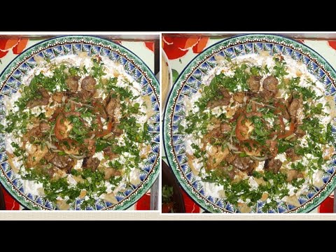 Национальное Блюдо (КУРУТОБ)Taomi Millӣ KURUTOB 🇹🇯 Таоми Миллӣ КУРУТОБ 🇹🇯