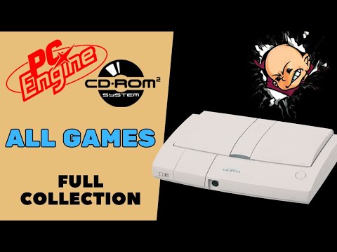 PC Engine CD - All Games Collection in Alphabetical Order