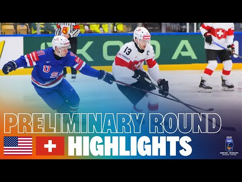 Highlights: USA vs SWITZERLAND | 2025 #MensWorlds #IIHF