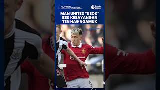 Manchester United Keok, Bek Kesayangan Ten Hag Ngamuk di Bangku Cadangan Lantaran Tak Main Full
