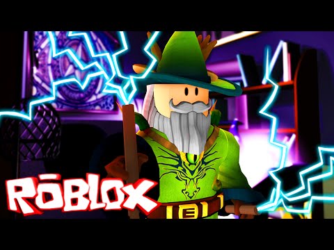 MooseCraft Roblox - BECOMING A WIZARD IN ROBLOX! (Roblox Wizard Battle)