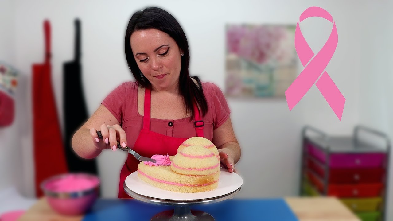 Breast Cancer Awareness Cake | Tasteful Tatas