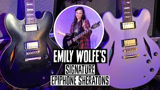 Video thumbnail for Emily Wolfe's Epiphone Sheraton Signature Guitars by Premier Guitar