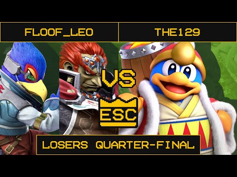 ESC 25 Smash Ultimate Losers Quarter-Final: Floof_Leo (Ganondorf, Falco) Vs. The129 (King Dedede)