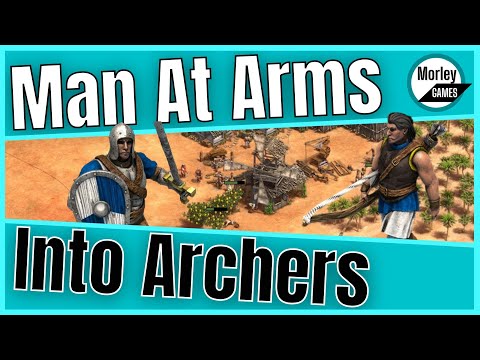 AOE2 Man At Arms Into Archers Build Order Tutorial