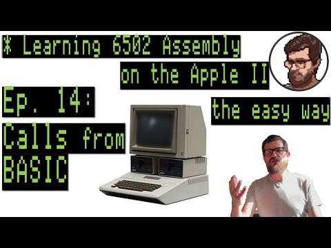 Learning 6502 Assembly on the Apple II, the easy way - Ep. 14: Calling Assembly from BASIC
