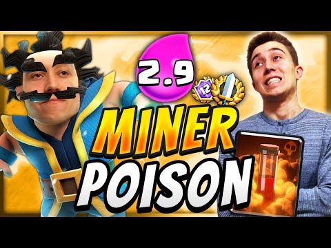 BEST MINER POISON DECK ASSERTS DOMINANCE!  — Clash Royale