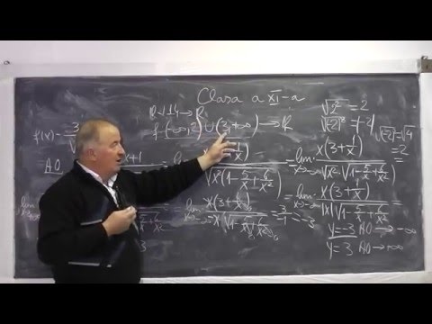 2/2 Lectia 801 - Exercitii cu gasirea asimptotelor graficului unei functii - Tema Clasa 11