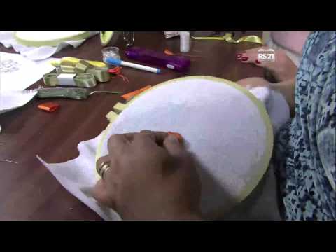 Mulher.com 19/02/2013 Valéria Soares - Orquídea bordado em fitas  parte 1