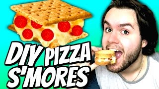 DIY Pizza S’mores! | How To Make Tiny Pizza Sandwiches! | Food Tutorial
