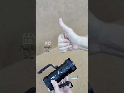 TORCH XHP360 flashlight lanterna cu ledul cu 36 de nuclee si maner metalic detasabil