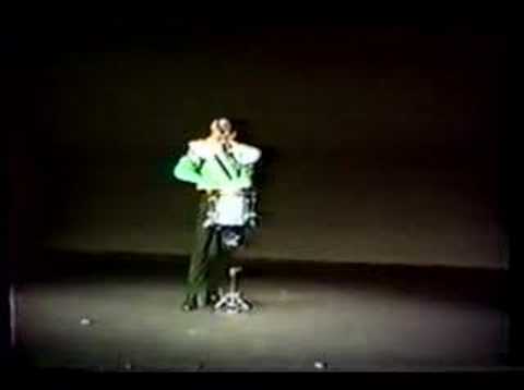 1990 Snare Solo-1st-Scott Kretzer