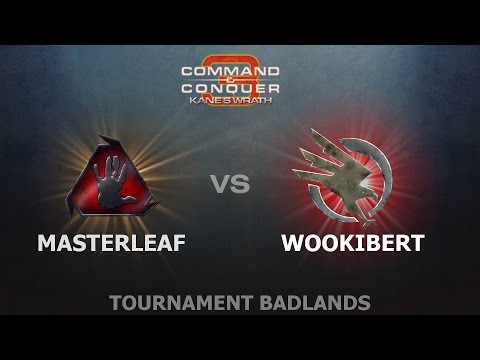C&C3: Kane's Wrath 1vs1- Masterleaf (BH) vs. Wookibert (GDI)