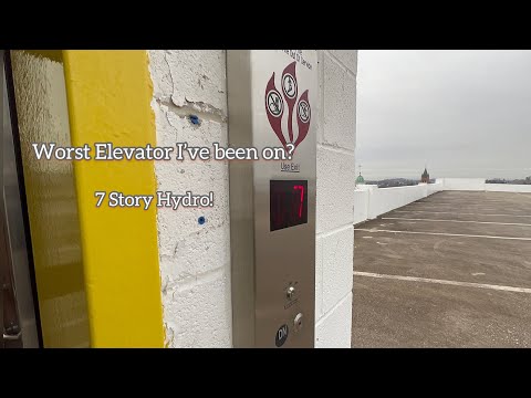 Sketchy Dover (mb Hadfield) Hydraulic Elevator | York City Parking Garage | York City, PA