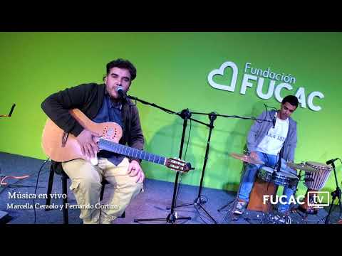 Música en vivo: Marcella Ceraolo y Fernando Cortizo en el Centro Cultural FUCAC