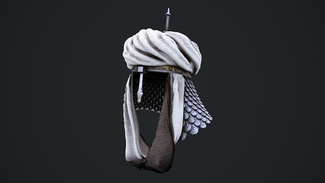 Medieval Helmet 1 3D Model