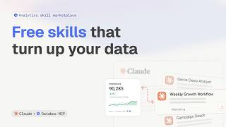 Databox Skills Marketplace - Free AI Analytics Skills for Claude
