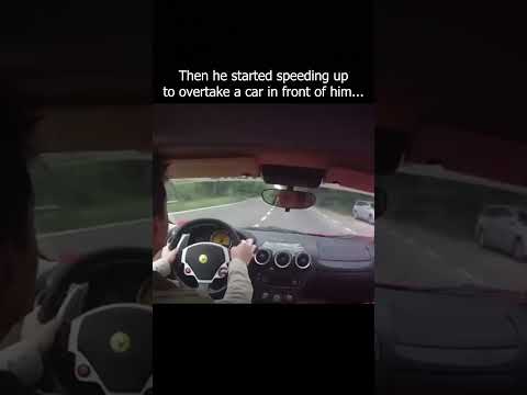 The owner approved him... #shorts #fyp #foryou #fy #automobile #edit #ferrari #car #crash #driver