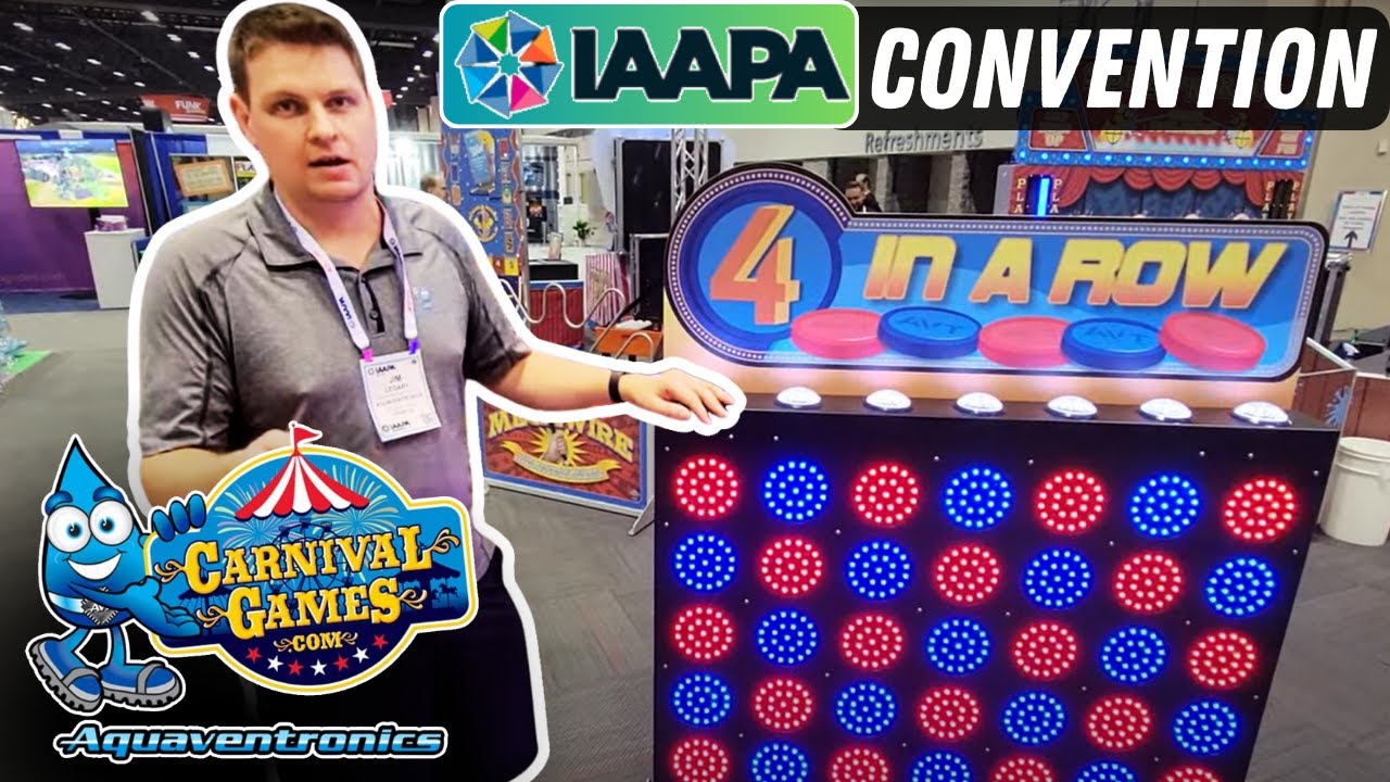 Aquaventronics Carnival Game Rentals At IAAPA 2021