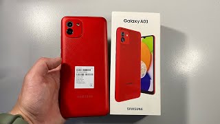 Samsung Galaxy A03 SM-A035F 3/32Gb Red (SM-A035FZRD) - відео 2