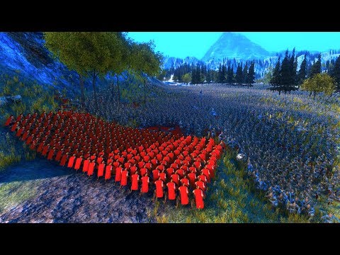 300 Spartans and Chuck Norris vs 10000 Persians - Ultimate Epic Battle Simulator