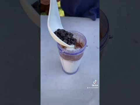 Chocolate milkshake! #shorts #short