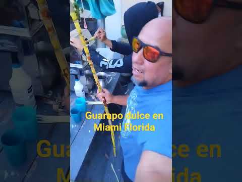 guarapo fresco en vivo en Miami Florida