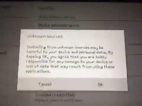 How to enable Install Apps From Unknown Sources on Samsung Galaxy Tab E