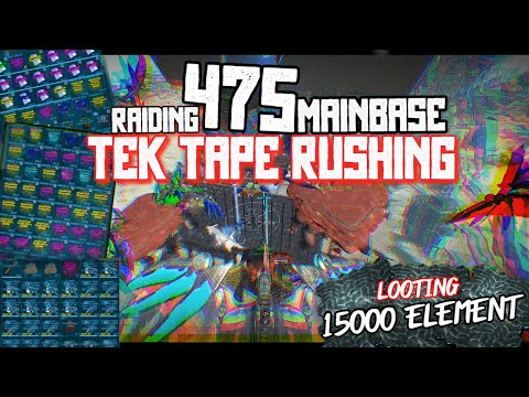 |BLDX RAIDING 475 | TONS OF LOOT AND CRYO'S| Ark Offical PvP|