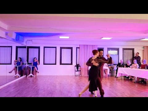 Milongueando En El 40 Anibal Troilo Alejandro Beron & Kelly Lettieri dance tango in Karlstad Sweden
