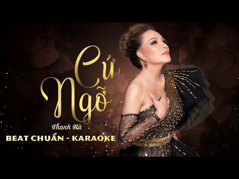 Thanh Hà - Cứ Ngỡ | Beat Chuẩn Karaoke